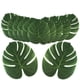 thumbnail image 1 of Hojas de palma artificiales, cálidas, 24 unidades, 35 x 29 cm, decoración tropical OurWarm NA, 1 of 8
