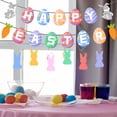 thumbnail image 5 of KCEHTA Easter Banner, Happy Easter Banner, Easter Hanging Paper Banner, Easter Decorations Banner, Easter Decorations Indoor, Easter Birthday Party Decorations, 5 of 7