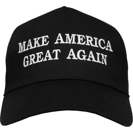 Make America Great Again Hat MAGA Hat Donald Trump Hat United States President Hat Slogan Hat Maga American Flag Black Baseball (Best Way To Make Money Black Flag)
