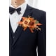 thumbnail image 2 of Set de flores Serwalin de 20 cm, color naranja, para baile de graduación, 2 of 8