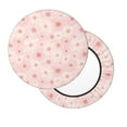 thumbnail image 2 of Fotbe Chrysanthemum Stool Covers Round,Waterproof Round Bar Stool Covers Bar Chair Covers Washable Stool Cushion Slipcover for 12-14 Inch Chair-12 inch, 2 of 7