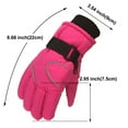 thumbnail image 2 of Kcodviy Winter Outdoor Kids Boys Toddler Snow Mittens Ages 2-4 Girls Snow Skating Snowboarding Boys Snow Gloves Age 7 Windproof Warm Ski Gloves Toddler Glove Suit For 45390 Years Old Toddler Snow, 2 of 9