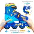 thumbnail image 2 of Patines en línea Apache Minions Ajustables Tallas 22-25, 2 of 4