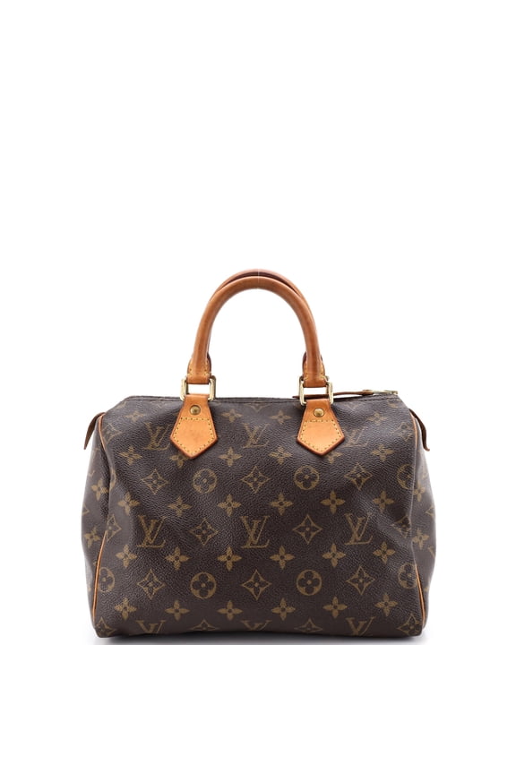 Pre-Owned Speedy Handbag Monogram Canvas 25 By Rebag