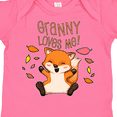 thumbnail image 4 of Inktastic Granny Loves Me- Cute Baby Fox Boys or Girls Baby Bodysuit, 4 of 5