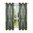 thumbnail image 7 of Yayeee Window Curtains Light Filtering 63"x52" Grommet Panel Pair Home Living Room Decor, Hand Drawn Christmas Trees, 7 of 7