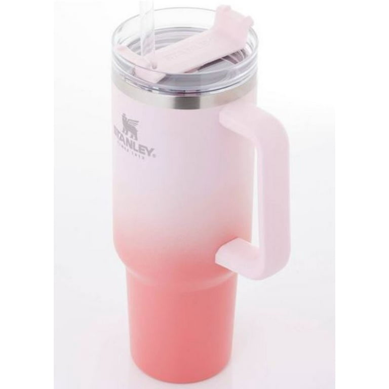 Stanley 40oz Stainless Steel Adventure Quencher Tumbler Parfait Ombre New  PINK