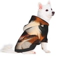 thumbnail image 2 of Fotbe Playful Smile Cute Dog Sudadera con Estampado para Perros Pequeños – Suéter con Capucha para Mascotas, Tela Suave de Forro Polar con Bolsillo-Small, 2 of 7
