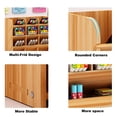 thumbnail image 3 of Organizador de bolígrafos de madera con cajón, portalápices DIY, organizador de escritorio, material de oficina, 3 of 5