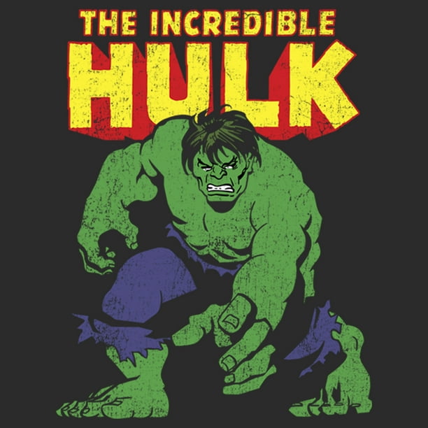 Men's Marvel Incredible Hulk T-Shirt - Black - Medium Black M