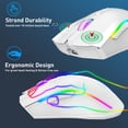 thumbnail image 5 of T69 2.4G Wireless Mice Cordless Portable Optical Gaming 4800DPI for Business Travel Office Home School Gift, 5 of 9