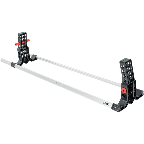 EVOC Bike Stand PRO Transport Holder for Bikes (for Transport in All Bike BAG's, All Bike Types, All Bike Sizes, Variable axle Fixation, wheelbase: 124-130 cm), Black