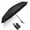 Black, variant on 46 Inch Mini Travel Umbrella, Compact Lightweight Sun Umbrella, Extendable Built-in Handle, UPF 50+ UV Protection, Manual Open, Pocket Size for Backpack & Purse