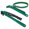 thumbnail image 2 of 2pcs Oil Filter Wrench Chain Type Belt Type Spanner Remover Tool for Car, 2 of 8