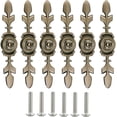 thumbnail image 1 of Bouton de Commode 6 Pcs Boutons de Porte Bouton de Tiroir Poignée de Meuble Vintage Poignées de Poignée de Commode Vintage avec Vis, 1 of 5
