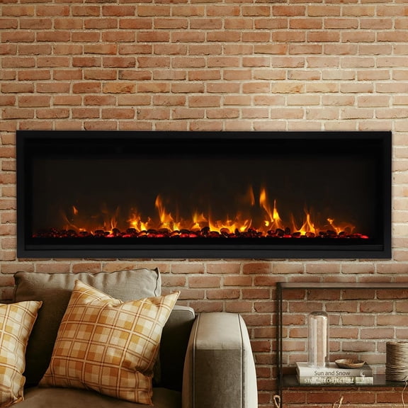 60" Extra Slim Featuring a 4" Depth-3 Speed Motor-Programable Remote