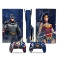 thumbnail image 1 of Vinyl skin suitable for PS5 Slim Disk Edition, console and controller skin suitable,PS5 SILM Cool Sticker,PS5 SILM decoration - DC Hero, 1 of 5