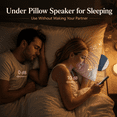 thumbnail image 2 of Pillow Speaker for Sleeping, Ultra-Thin Bluetooth Speaker with White Noise & Sleep Timer, Under Pillow Speaker for Side Sleepers, Private Sleep Sound Bed Speaker with 48H Battery Life, 2 of 7
