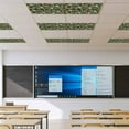 thumbnail image 4 of Fluorescent Light Covers for Ceiling Lights Classroom, Tropical Magnetic Ceiling Light Cover Filter for School,Office, 2X4 FT, Pack of 4, Frog Bread Mushroom Coffee Print Dark Green, 4 of 9