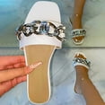 thumbnail image 1 of Verano nuevo estilo zapatillas de mujer sandalias planas europeas y americanas Wmkox8yii hj789, 1 of 2