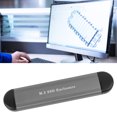 thumbnail image 1 of SSD Boîtier, M.2 SSD Boîtier Type C USB Double Interfaces pour PC, 1 of 8