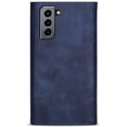 thumbnail image 5 of Wallet Case for Samsung Galaxy S22+ Plus (Not S22), Crossbody Neck Strap Lanyard Purse Handbag Shoulder Strap Cover with ID Card Holder Phone Case for Samsung Galaxy S22 Plus XK Blue, 5 of 7