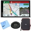 Garmin RV 770 NA LMT-S RV GPS Navigator for Camping w/ Dash Mount + Case Bundle includes Universal GPS Navigation Dash-Mount, PocketPro XL Hardshell Case and Cleaning Cloth