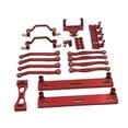 thumbnail image 3 of ZLight 1/16 RC Car Upgrade Spare Kit Servo Mount Steering Metal for C64 RC Vehicles red, 3 of 6