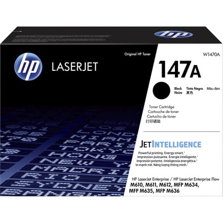 UPC: 0194441304671 | HP 147A Black Toner Cartridge Standard Yield W1470A
