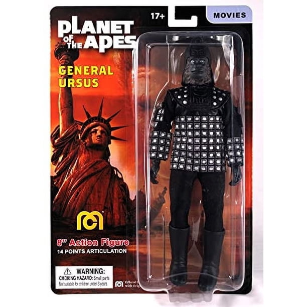 Figura de acción Marty Abrams Presents Mego Planet of The Apes General Ursus 8 pulgadas