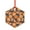 Hexagon, variant on Hirioo Various Oranges for Acrylic Christmas Pendant Hanging Christmas Tree Ornaments, Car, Home, Office Gift Decor-Round Shape