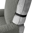 thumbnail image 5 of Leodye 1PCS Waterproof Recliner Chair Covers, Recliner Cover Non-Slip Chair Cover Furniture Protector Washable Slipcover with Pocket, Elastic Straps for Pets-79*91IN, 5 of 6