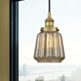 thumbnail image 2 of 616-1PH-BB-G146 Innovations Lighting Chatham - 1 Light Mini Pendant In Art Deco Style-11.75 Inches Tall and 7 Inches Wide-Brushed Brass Finish-Mercury, 2 of 2