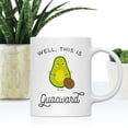 thumbnail image 2 of Koyal Wholesale Funny Food Pun 11oz. Ceramic Coffee Tea Mug, Avocado, 2 of 5