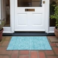 thumbnail image 6 of Addison Rugs Chantille Indoor/Outdoor Transitional Geometric Aqua Washable Rectangle Rug, 1'8" x 2'6", 6 of 6