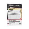 Cosco Artistic 3-Part Carbonless Invoices 5.4" x 8.5" 50 Sets/Book ...
