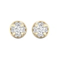 thumbnail image 2 of Imperial 2 Ct TDW Diamond 10k Yellow Gold Stud Earrings (H-I, I2), 2 of 4