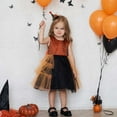thumbnail image 5 of Toddler Girls Witch Outfit Tulle Dress Girl Outfit Halloween Outfits for Kids Children Girls Dress 12-18 Months, 5 of 9