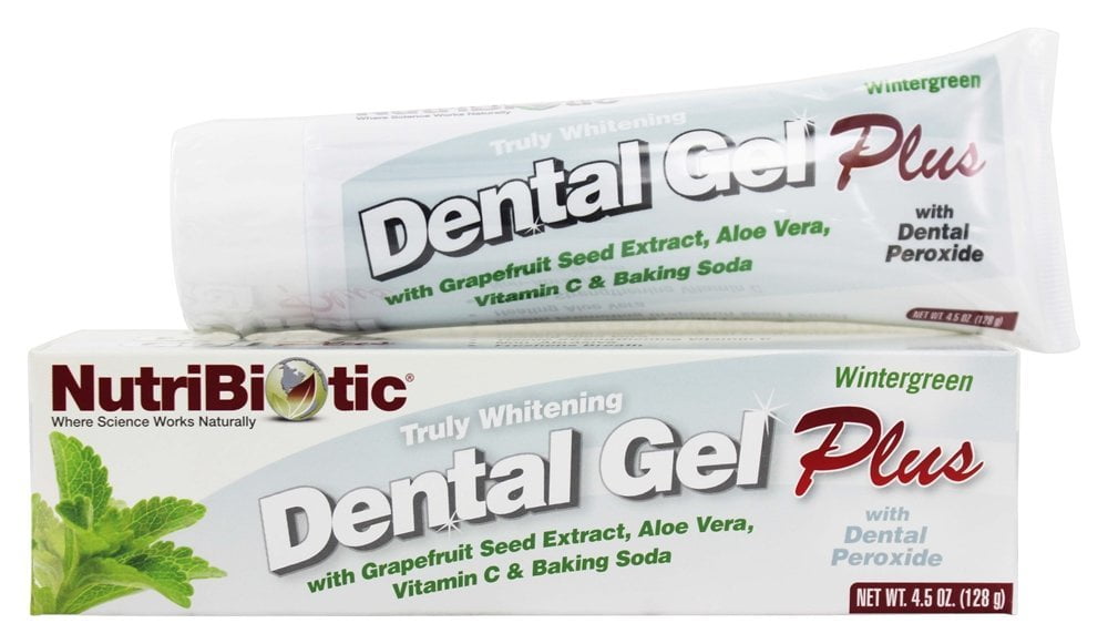 Nutribiotic Dental Gel Plus Truly Whitening Wintergreen