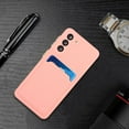 thumbnail image 3 of Allytechgroup for Samsung Galaxy S25 Case with Card Holder, Soft TPU Back Cover Hybrid Rugged Protective Shockproof Anti-scratch Slim Fit Bumper Case for Samsung Galaxy S25, Pink, 3 of 6