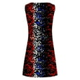thumbnail image 4 of Viikei Womens Dresses Summer Clearance,Elegant Short Sleeve Dress for Women,Women's Fashion Vintage Sleeveless Printed Dresses Black XXXL, 4 of 4