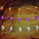 thumbnail image 2 of Paquete De 3 Luces De Cadena De Halloween 20 Led Calabazas Murciélagos Fantasmas Luces De Hadas Con Pilas Para Decoraciones De Halloween seitruly HA031656-00, 2 of 6