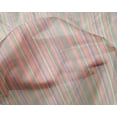 thumbnail image 3 of oneOone Silk Tabby Fabric Multicolor Stripe Print Fabric By Yard 42 Inch Wide, 3 of 3