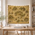 thumbnail image 5 of Vintage Treasure Map With Sailing Ships and Islands, Adventurous Illustration for History Fans, Nautical Island Map Art, Birthday Gift, Tapestry Wall Hanging for Living Room and Bedroom, 5 of 7