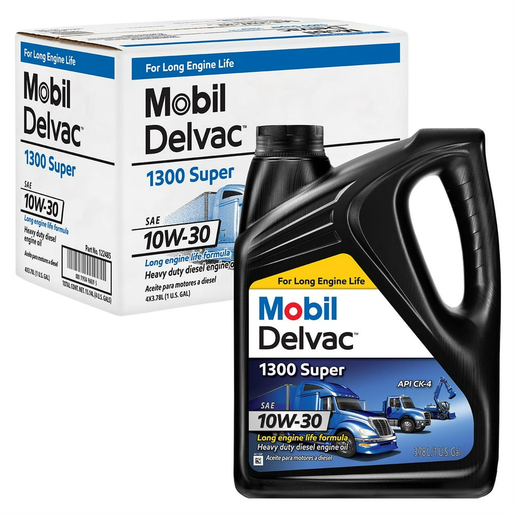 mobil-delvac-1300-super-hd-syn-blend-diesel-oil-10w-30-4-gal-case