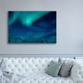 thumbnail image 5 of Epic Graffiti 'Amazing Northern Lights Blue' by Epic Portfolio, Giclee Canvas Wall Art, 60"x40", 5 of 8