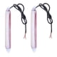 thumbnail image 5 of Sidaley 2 unids/set LED DRL luz de circulación diurna del coche tira Flexible impermeable faros automáticos luces externas 12V luces de flujo de freno Type3 NO3 Sidaley CBP171228, 5 of 6
