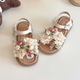 thumbnail image 2 of MEZZALL Girls Fashion Sandals With Bow Design Adjustable Straps For Toddler Kids Casual Outdoor Spring Summer Fall Lovely, 2 of 7
