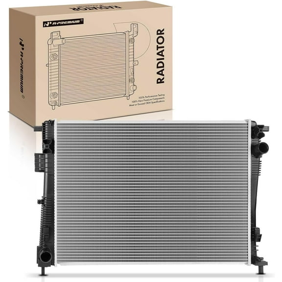 A-Premium Engine Coolant Radiator Assembly Compatible with Chrysler Pacifica 2017-2022, 3.6L