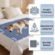 thumbnail image 5 of Yhmxh Protectores de colchón absorbentes lavables para adultos con incontinencia, 90 x 70 cm, gruesos, reutilizables e impermeables, protectores antideslizantes de secado rápido para adultos, ancia, 5 of 5